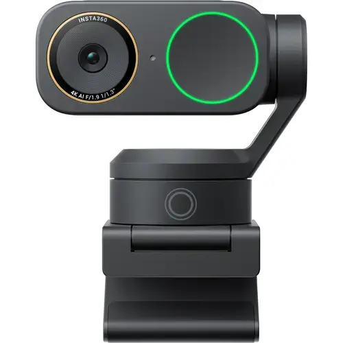 Camera Web Insta360 Link 2 Pro, UHD 4K, 1/1.3inch CMOS, Unghi vizualizare 84 grade, USB-C (Negru)
