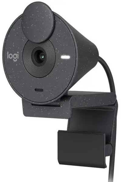 Cameră web Logitech - Brio 300 Full HD, 1080p, USB, Graphite