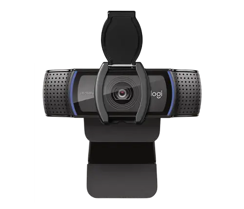 Camera Web LOGITECH C920S, USB, CMOS, Full HD, 30fps (Negru)