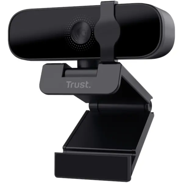 Camera web Trust Tanor 1080p Full HD, 1920x1080, Negru
