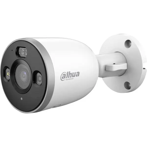 Camera Wi-Fi 6 Dahua IPC-F5D-PV-0360B, 5MP, lentila 3.6, IR + lumina alba 30m, microfon, difuzor, alarma, IP67