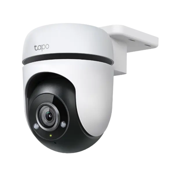 Camera WiFi exterior TP-Link TC40, 2MP Full HD, IR 30m si vedere color nocturna, lentila fixa 3.89mm, Pan/Tilt 360, fara PoE