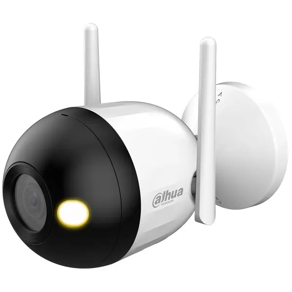 Camera Wifi Full-color Dahua IPC-F4C-LED-0280B, 4MP, lentila 2.8mm, lumina calda 30m, microfon, IP67