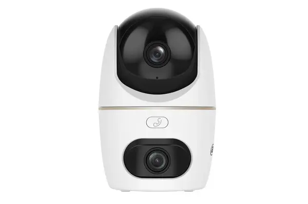 Camera wireless Dahua H5D-5F Hero Dual, 2 lentile 5MP+5MP, IR si LED alb, Alarma, Audio bidirectional, Wi-Fi 6, IPC-H5D-5F