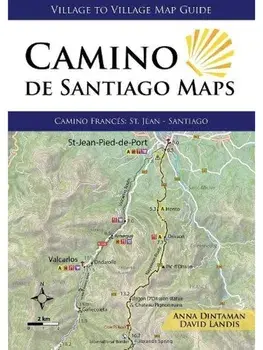 Camino De Santiago Maps. Camino Frances: St Jean - Santiago, 2 New edition, Paperback/David Landis