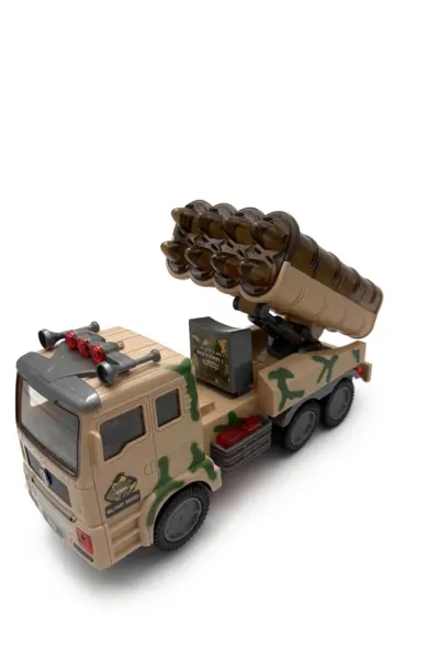Camion Militar cu Lansator de Rachete - 4D Lights, 27 x 13 cm