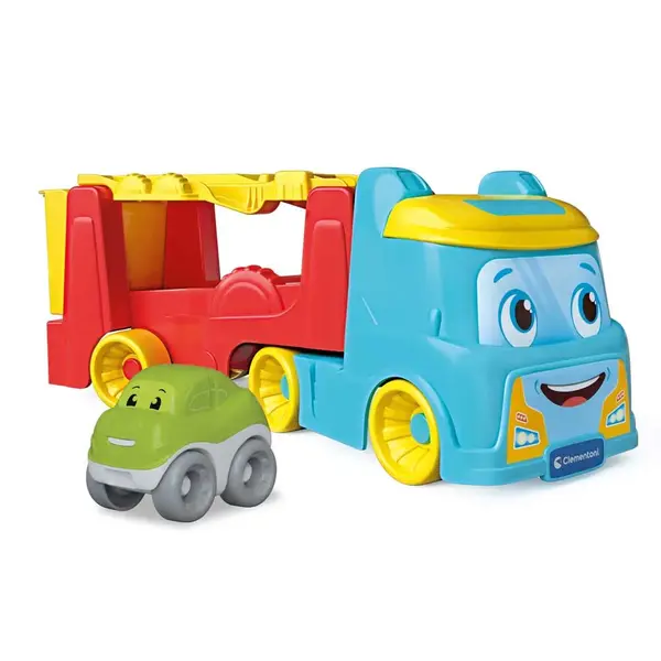 Camion transportator cu masinuta Clementoni Baby Tumbling
