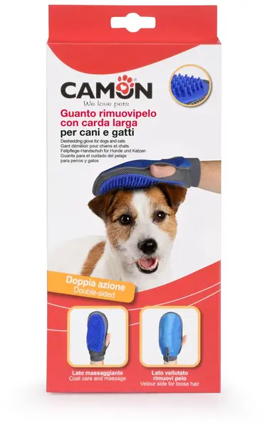 CAMON Mănuşă cu două feţe pentru câini şi pisici