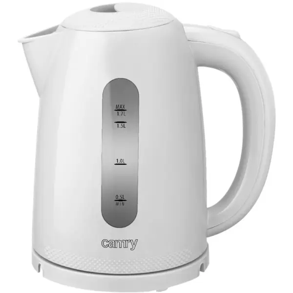 CAMRY Fierbator electric Camry CR 1254 w, Putere 2200 W, Capacitate 1,7 L, Plastic, Alb