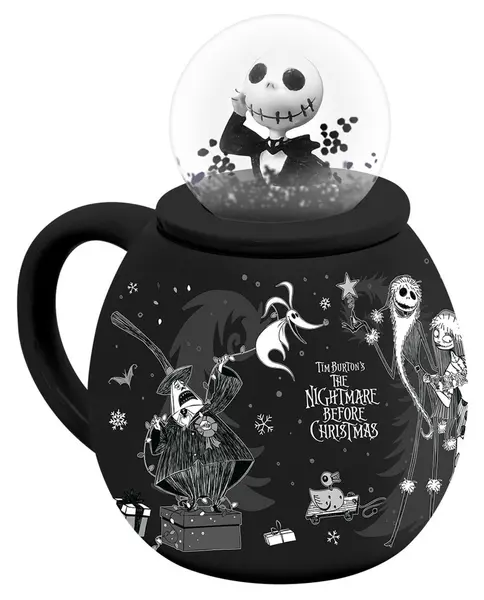 Cană 3D Pyramid Disney: The Nightmare Before Christmas - Snowglobe