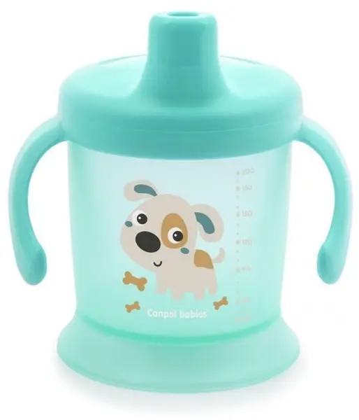 Cana anti-picurare cu varf dur Canpol - Bunny and Company, vedre