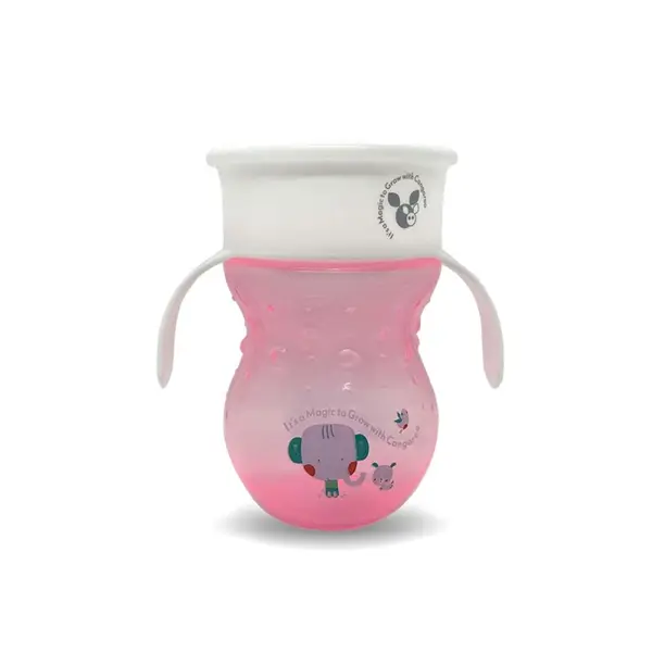 Cana anti-varsare Cangaroo - Magic Cup, 270 ml, roz