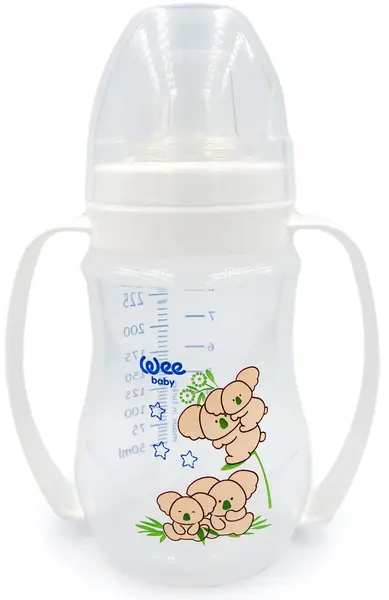 Cană antivarsare Wee Baby - 250 ml, albă cu koala