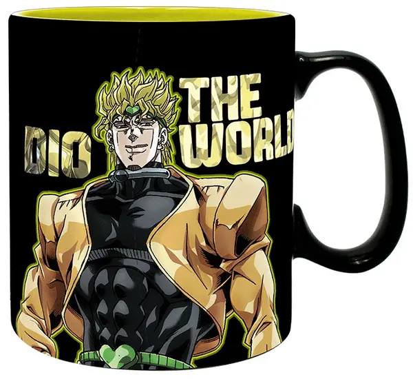 Cană cu efect termic ABYstyle Animation: JoJo's Bizarre Adventure - Jotaro Dio, 460 ml