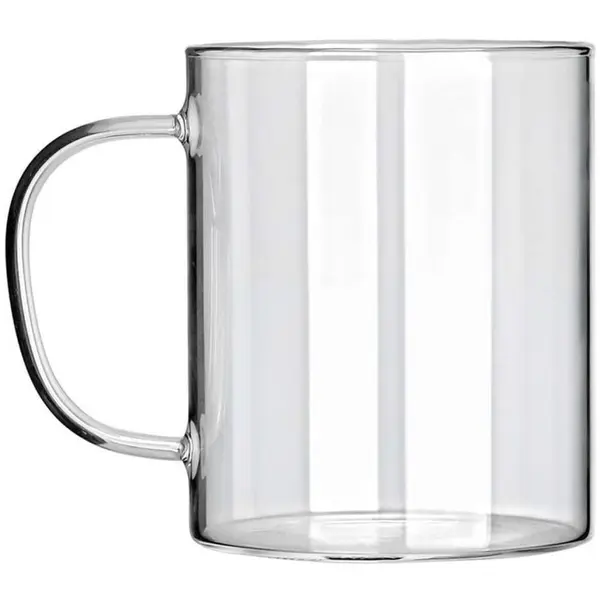 Cană de sticlă cu mâner Estia - 400 ml