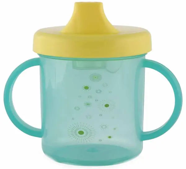 Cană de tranziție cu mânere Lorelli Baby Care - 210 ml, verde