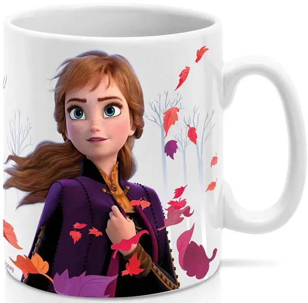 Cana din portelan Disney Frozen II - Anna, 320 ml.