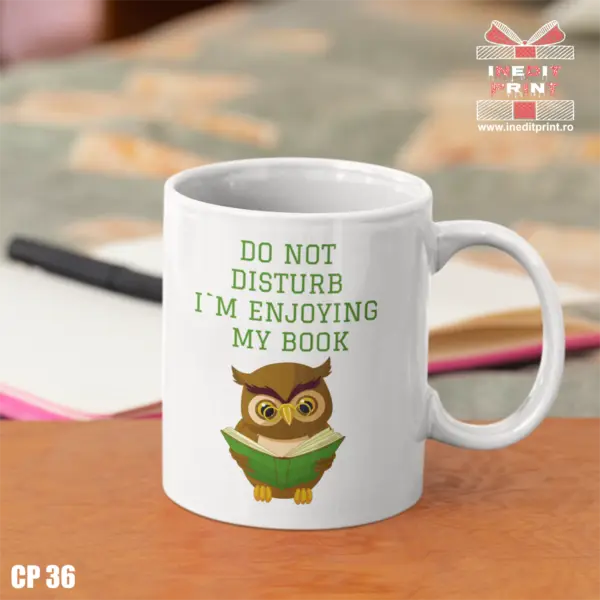 Cana Do not disturb CP36 Interior si toartă vișinie