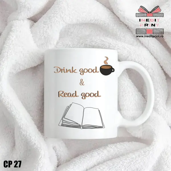 Cana Drink good coffee read good books CP27