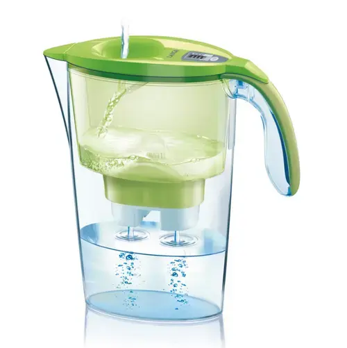Cana filtranta de apa Laica Stream, 2.3 litri (Verde)