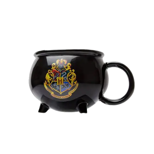 Cana Harry Potter in forma de cazan