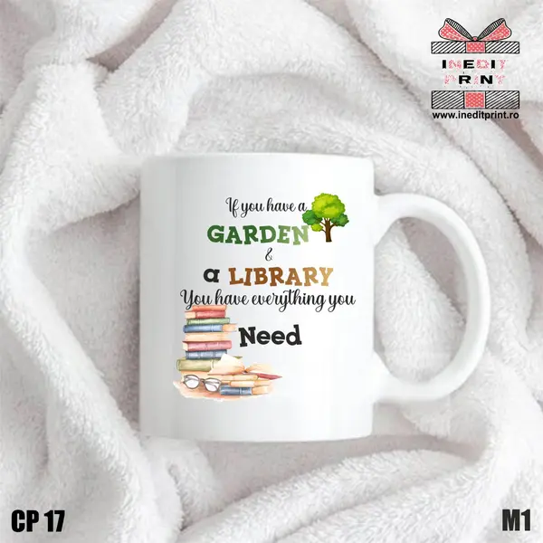 Cana If you have a garden a library CP17 Alb