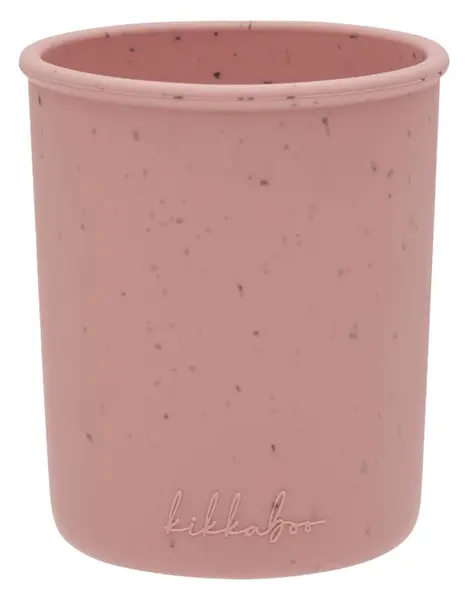 Cană KikkaBoo Platinum Silicone - Blush, 150 ml