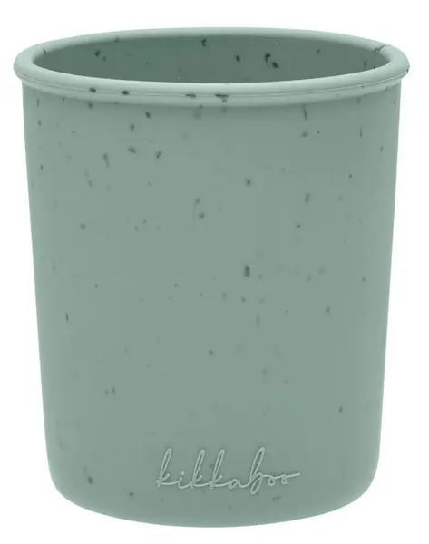 Cană KikkaBoo Platinum Silicone - Sage, 150 ml