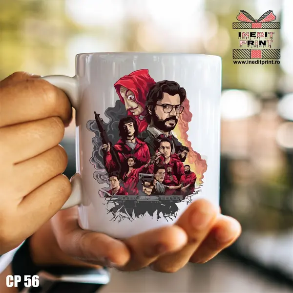 Cana La Casa de Papel CP56 Alb