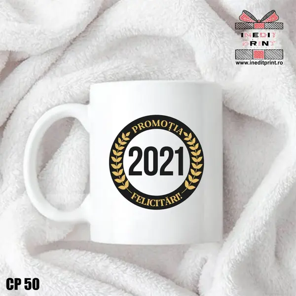 Cana personalizata Absolvent CP50