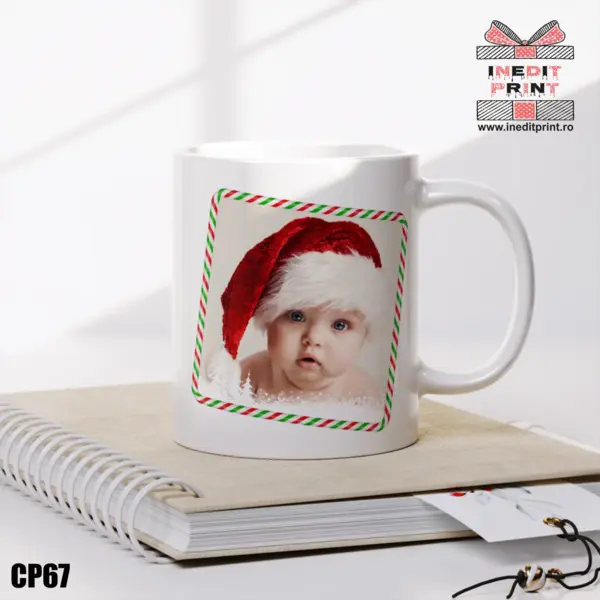Cana personalizata Christmas tree CP67