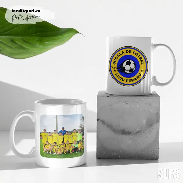 Cana personalizata Scoala de fotbal Liviu Feraru SLF3