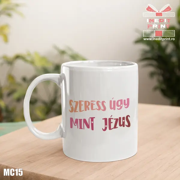 Cana SZERESS UGY MINT JEZUS MC15 Termosensibila albastra