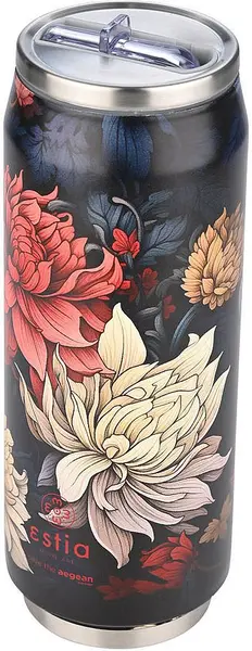 Cană termos Estia Save the Aegean - Midnight Blossom, 500 ml