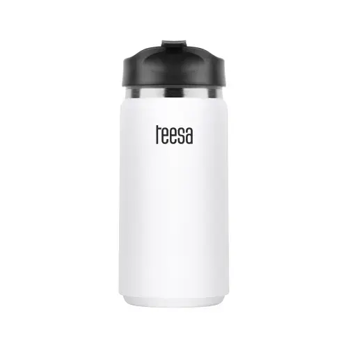 Cana termos Teesa 350ml alba