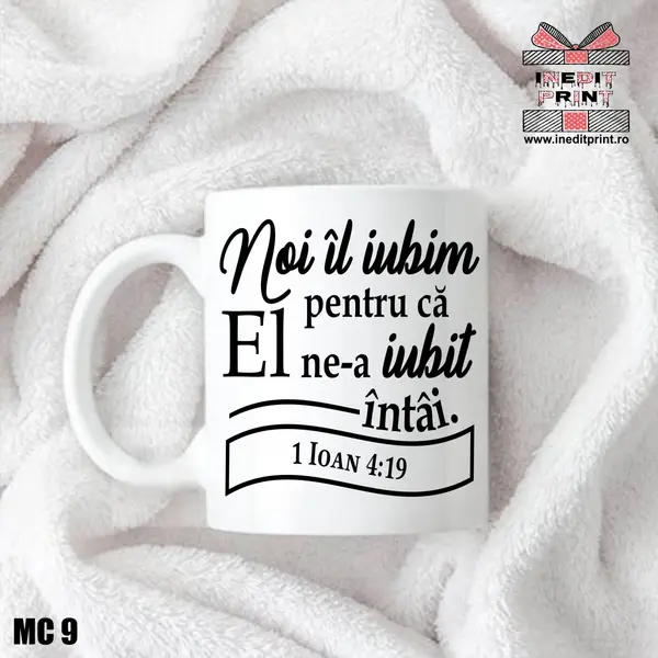 Cana verset 1 Ioan 4:19 MC9 Alb