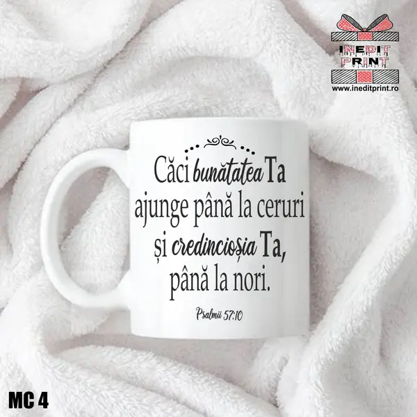 Cana verset Psalmii 57:10 MC4