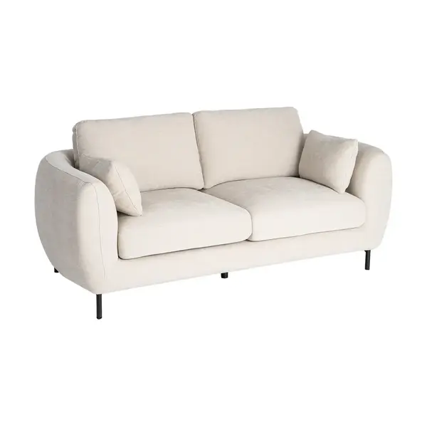 Canapea 2 locuri BASELI 189 CM - Cream
