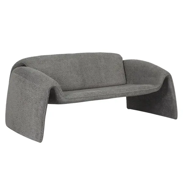 Canapea 2 locuri HENRYKS 160 CM - Grey