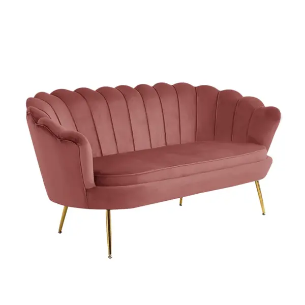 Canapea 2 locuri INSIGNIA 160 CM - Roz