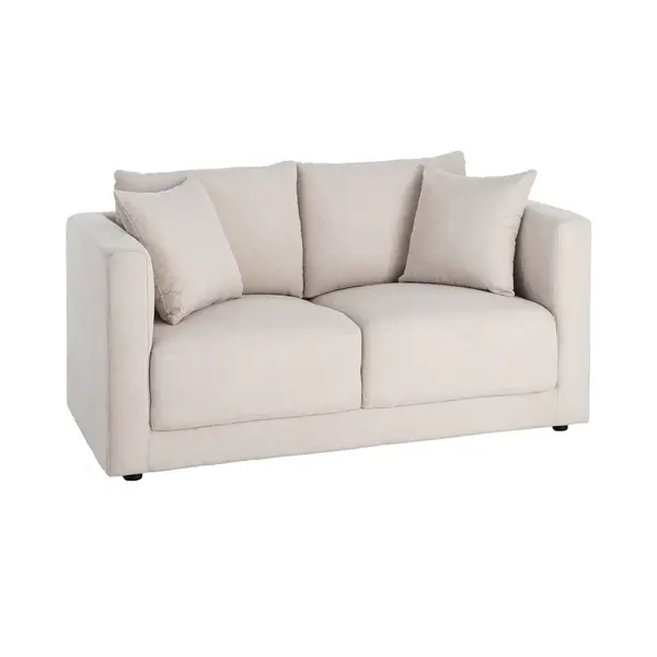 Canapea 2 locuri MARELI 165 CM - Cream