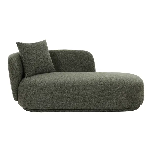 Canapea 2 locuri ROWDY LOUNGE CHENILLE 175 CM - Verde