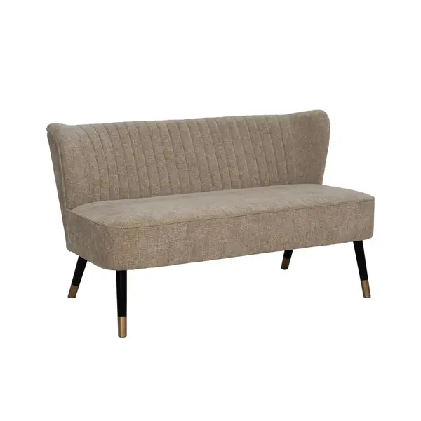 Canapea 2 locuri VALERI 134 CM - Beige