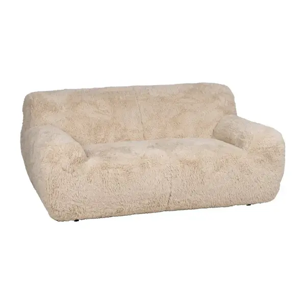 Canapea 2 locuri VIRACO BEIGE 185 CM - Beige