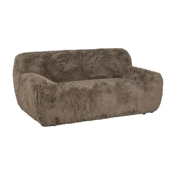 Canapea 2 locuri VIRACO OLD TAUPE 185 CM - Taupe