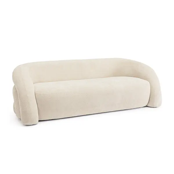Canapea 3 locuri CLEMENCE 200 CM - Beige