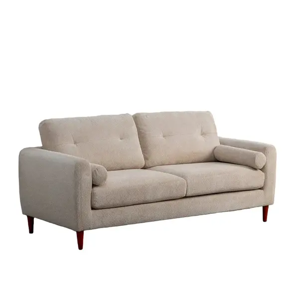 Canapea 3 locuri MIRTA 195 CM - Cream