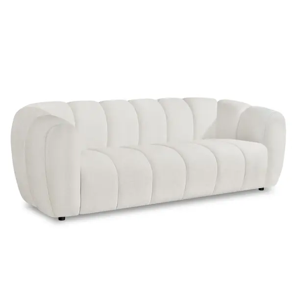 Canapea 3 locuri OPALE 230CM - Cream