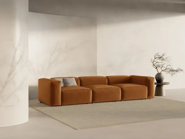 Canapea 4 locuri Bergamo stofa L364 cm