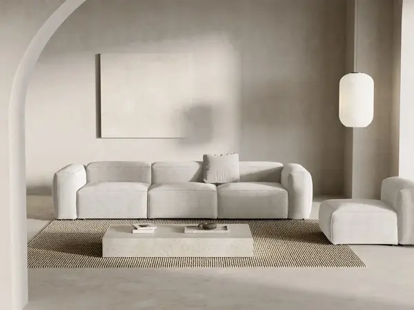 Canapea 4 locuri Bergamo velur reiat L364 cm